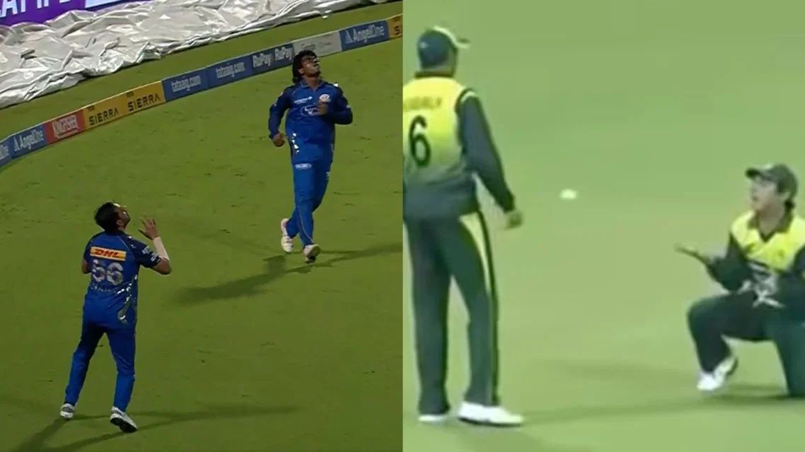 Deepak Chahar and Robin Minz recreate ‘Ajmal-Malik’ moment [Source: screengrab]